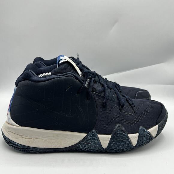 Nike Mens Kyrie 4 N7 Standing Rock Navy Blue Shoes 2018 AT0320-400 Size 10 - Picture 1 of 15
